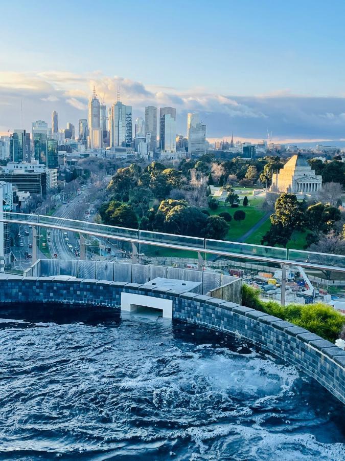 Cozy 1 Bed Apt & Spa,Free Parking ,Phenomena Views Melbourne Esterno foto